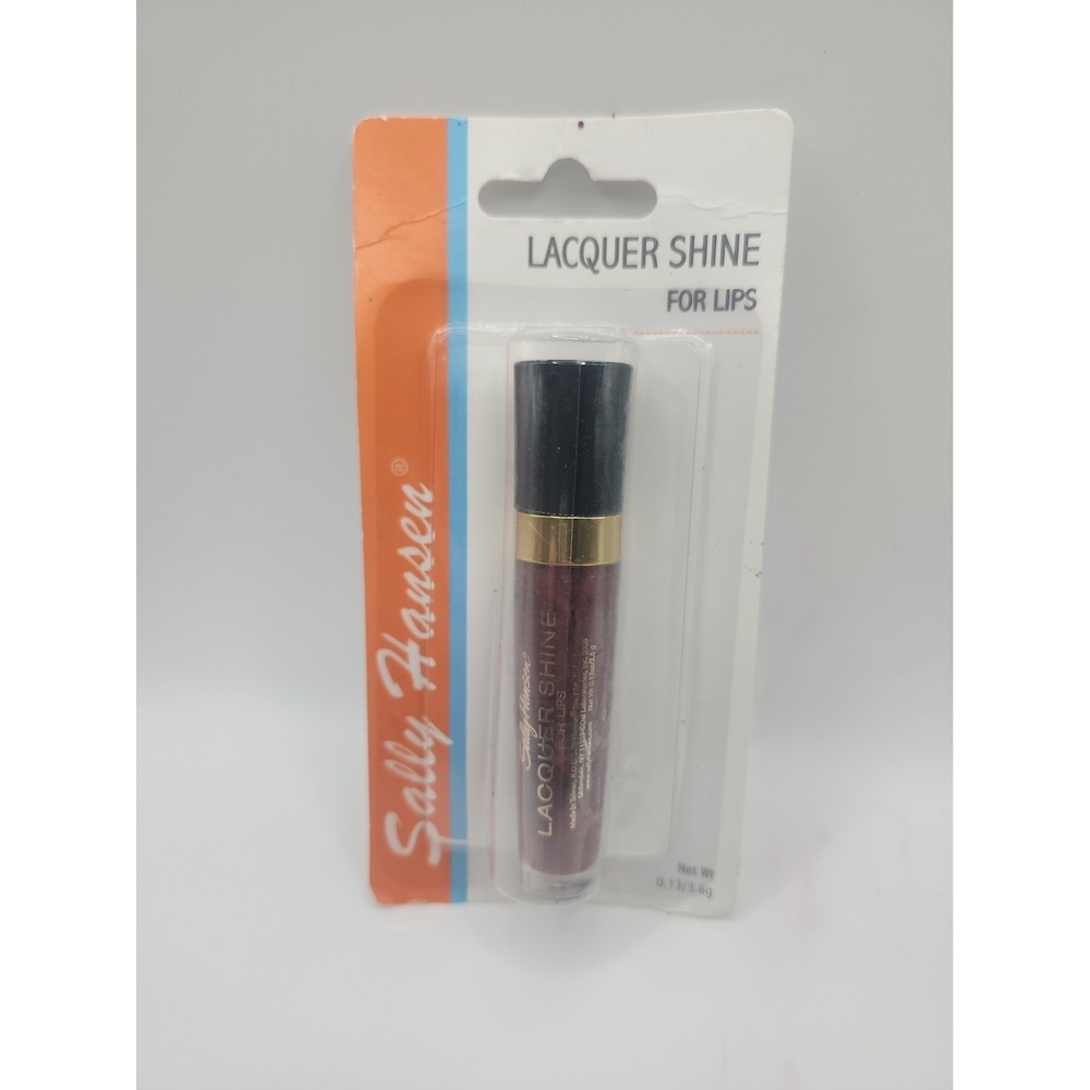 0.13 oz SALLY HANSEN Lacquer Shine For Lips 80 Lily. NEW SEALED
